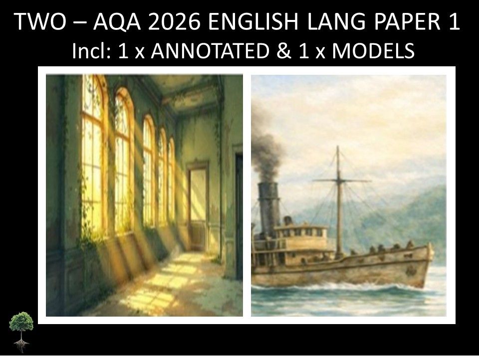TWO - AQA PAPER 1 | 2026 FULL MOCKS | ANNOTATED | MODELS