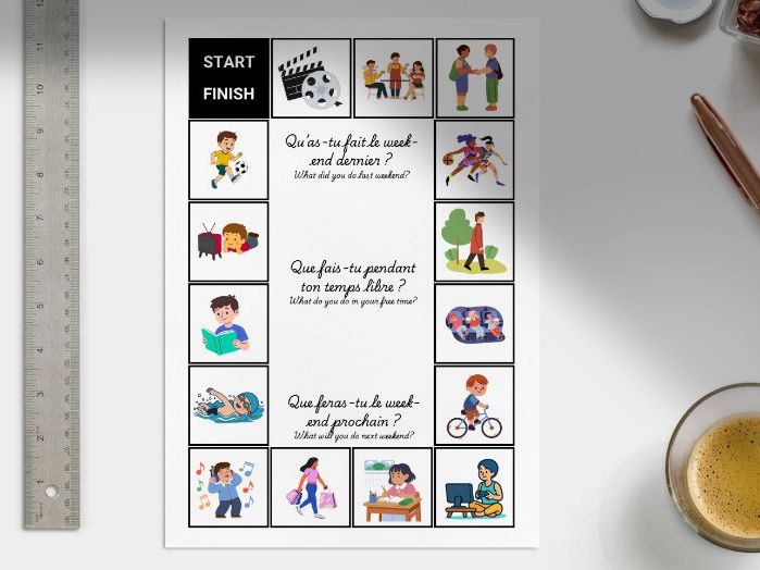 French Speaking Games | KS3 & GCSE AQA/Edexcel