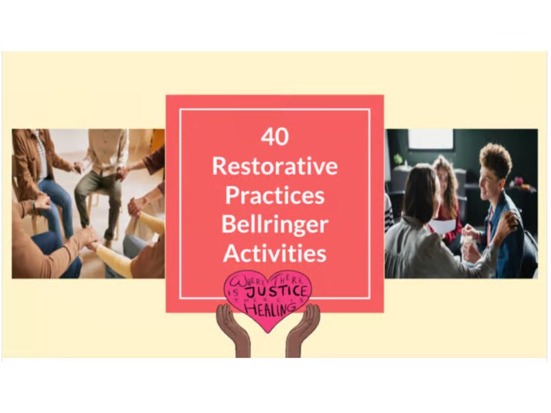 40 Restorative Practices Bell Ringers | Conflict Resolution & Community Building