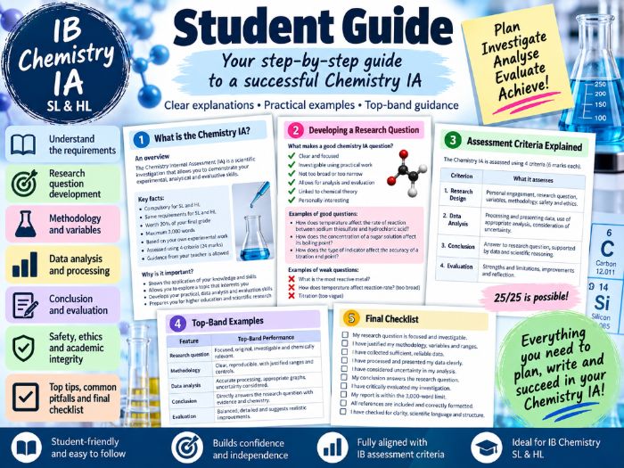 IB DP Chemistry IA Student Guide