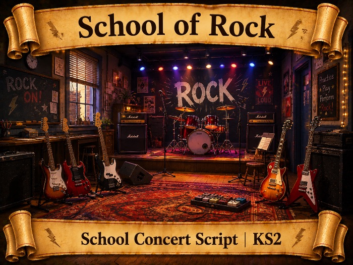 School of Rock KS2 School Concert Script