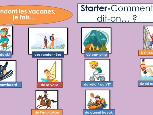 Studio 3 module 4 - Questions de vacances