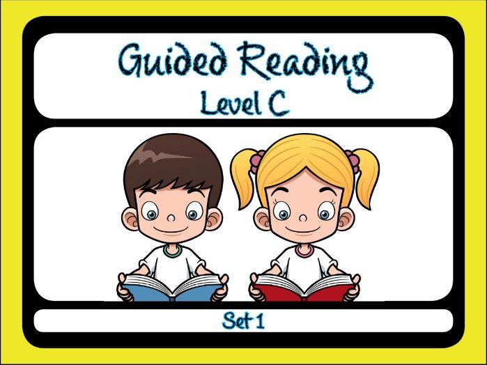 Guided Reading Level A-G Set 1 | Teaching Resources