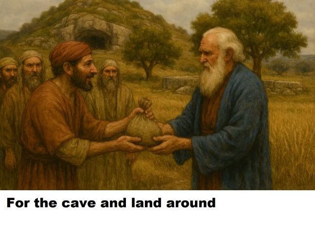 16 BIBLE WHERE DID ABRAHAM BURY SARAH???