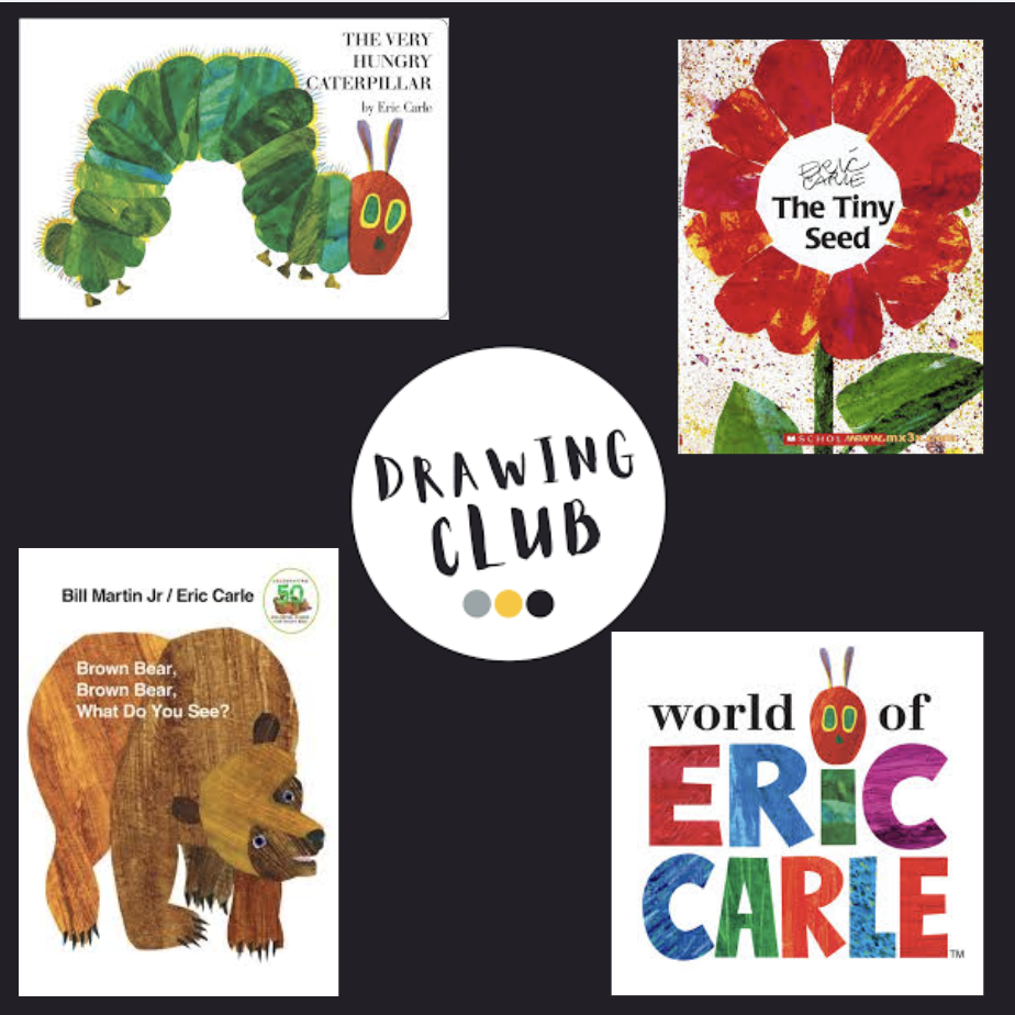 Drawing club planning - Eric Carle