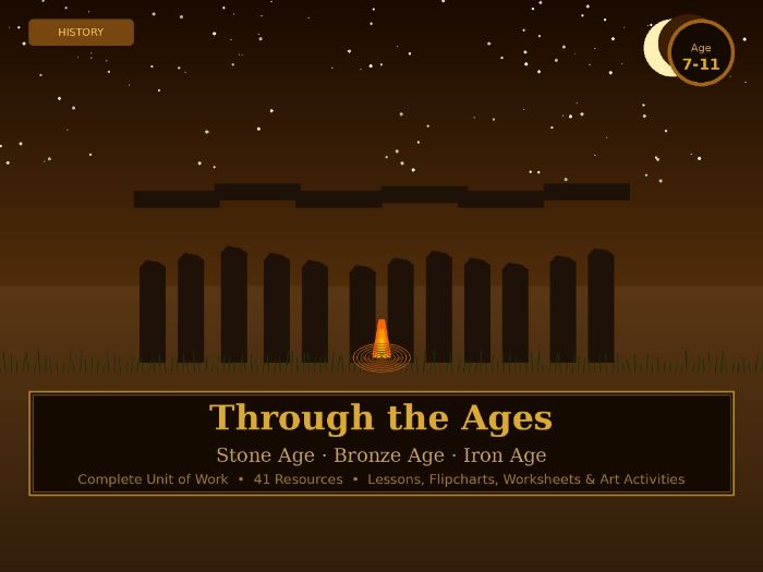 Through the Ages: Stone, Bronze & Iron Age – Complete Unit