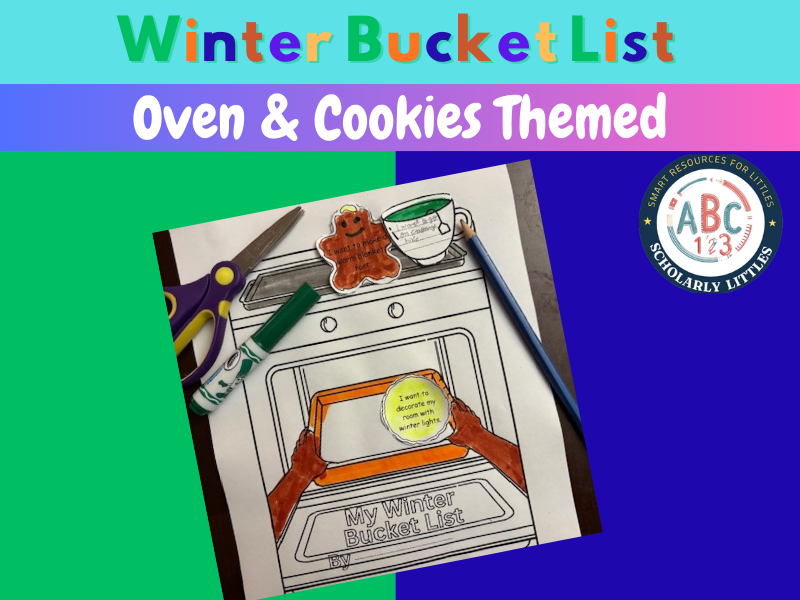 Cookie Oven Fun Winter Bucket Craft