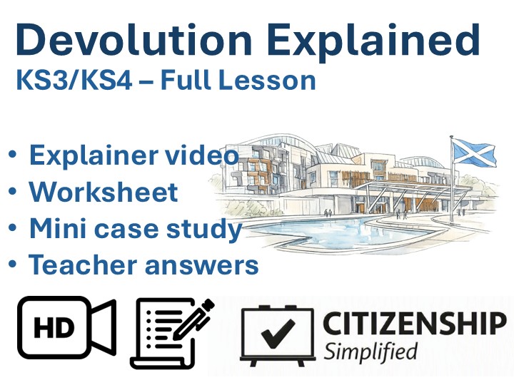 Devolution Explained KS3 KS4