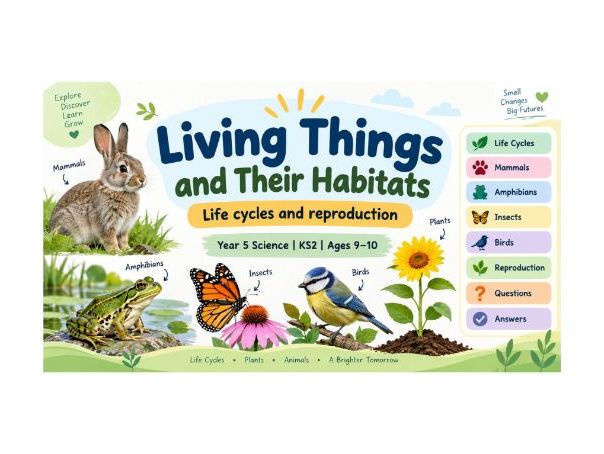 Living Things and Their Habitats | Year 5 Science | KS2 | Ages 9–10