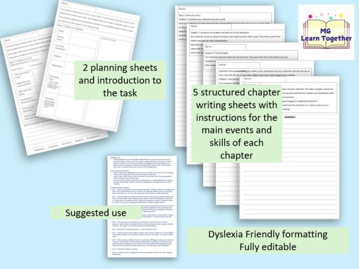 End of year story writing indepdendent activity, easy to pick up and go. Year 3,4,5 KS2