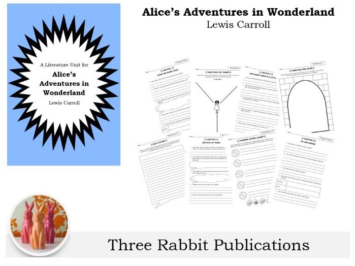 Alice's Adventures in Wonderland Novel Study - Lewis Carroll