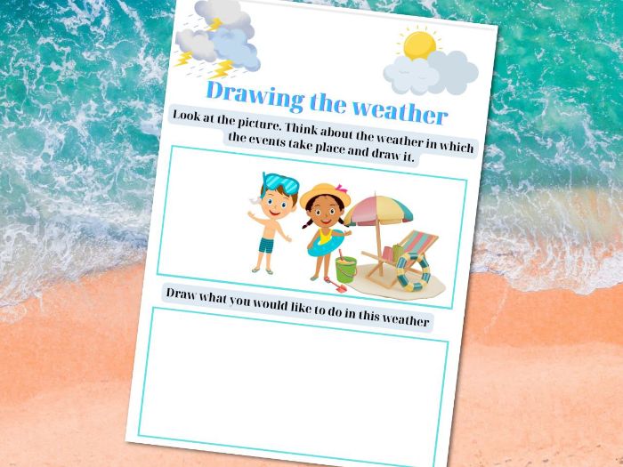 Drawing the Weather – Creative Thinking Activity