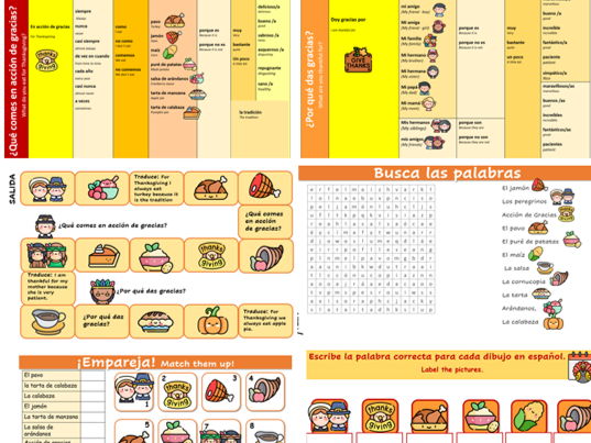 Acción de gracias - Thanksgiving