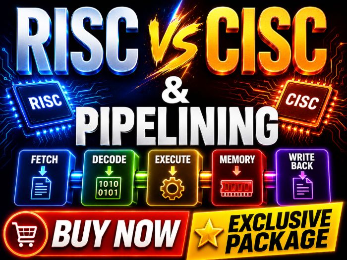 RISC and CISC | Complete Lesson Pack for Cambridge IGCSE, AS & A-Level Computer Science