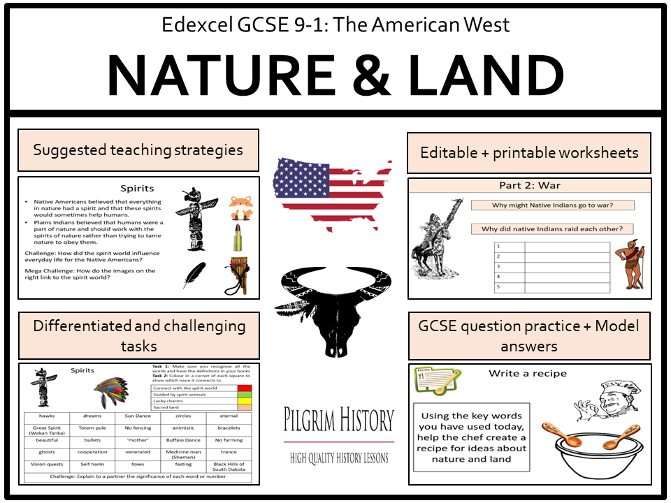 Edexcel GCSE American West: The Spirit World and Beliefs of the Plains Indians (Free Resource)