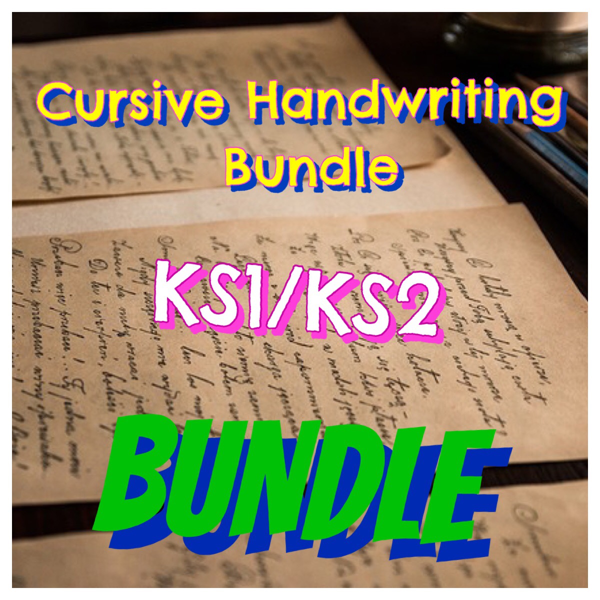 Cursive Handwriting Activity Bundle Teaching Resources