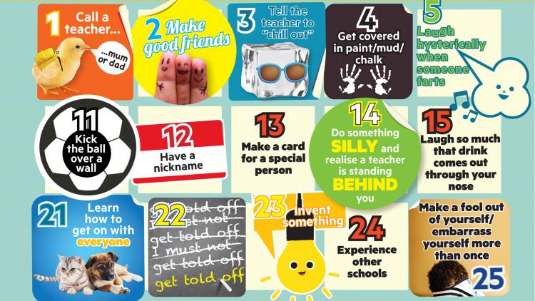 100 things you should have done at school before the age of 11