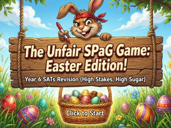 Easter SPAG Revision Game (KS2 Year 6 SATS)