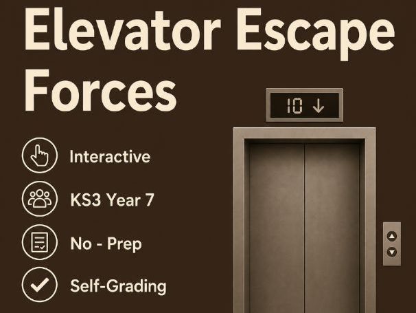 KS3 YEAR 7 FORCES | PHYSICS ESCAPE ROOM