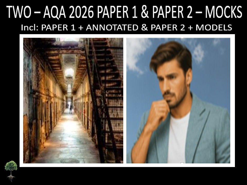 TWO - AQA PAPER 1 & 2 | 2026 FULL MOCKS | ANNOTATED |  MODELS