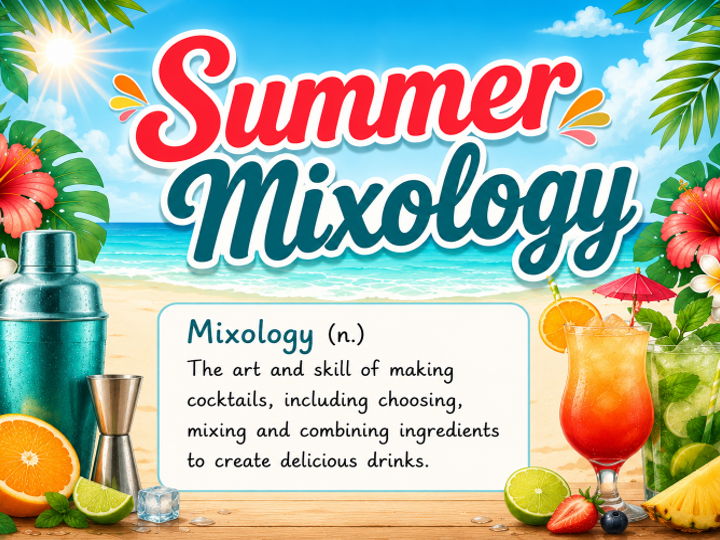Summer Mocktail Mixology Design and make