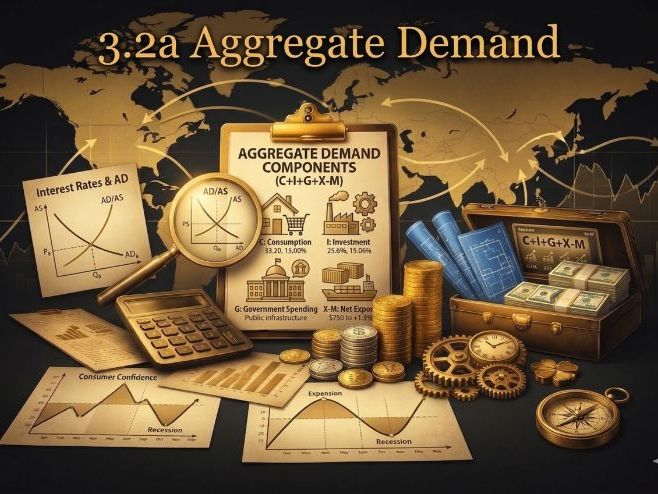 The Econ Blueprint | IB Economics 3.2a: Aggregate Demand | Student + Teacher Guide | SL & HL