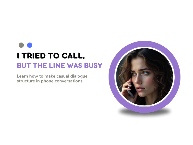 Telephone English ESL Lesson | Missed Calls, Busy Signals & Getting Through | A2-B1