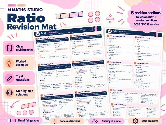 Ratio | A3 Revision Mat