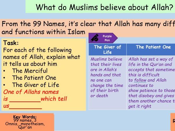 Lesson 2- Nature of Allah