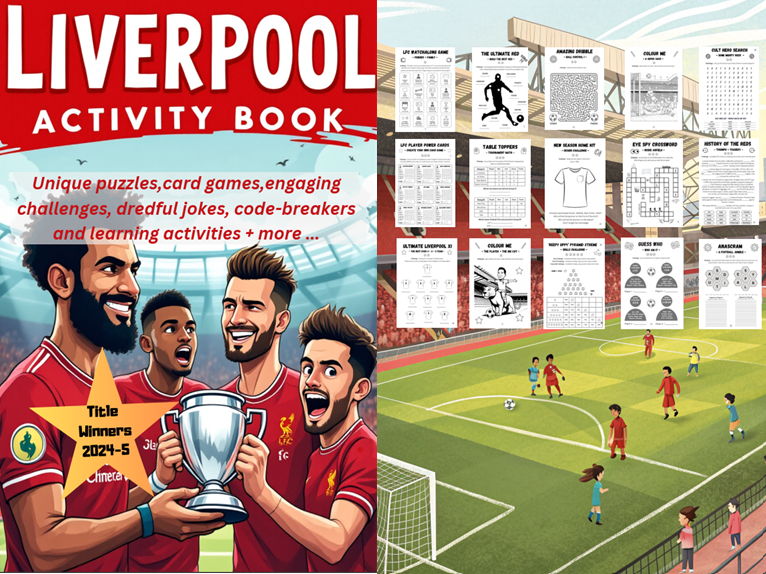 Liverpool Football Activity Book Season 2025 / 26