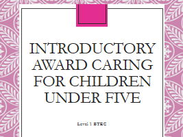 BTEC Introductory Award For Children Under Five