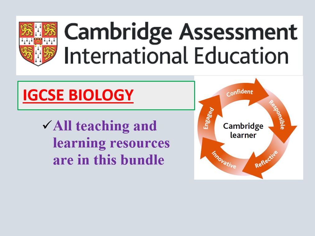 IGCSE BIOLOGY