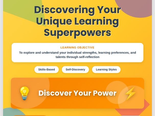 Learning Strengths & Self-Awareness – PSHE Lesson