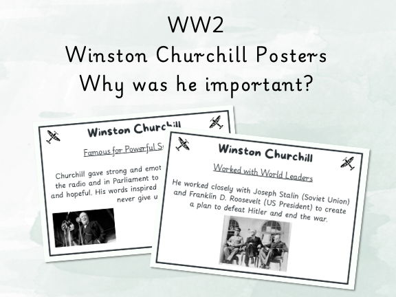 WW2 - Importance of Winston Churchill