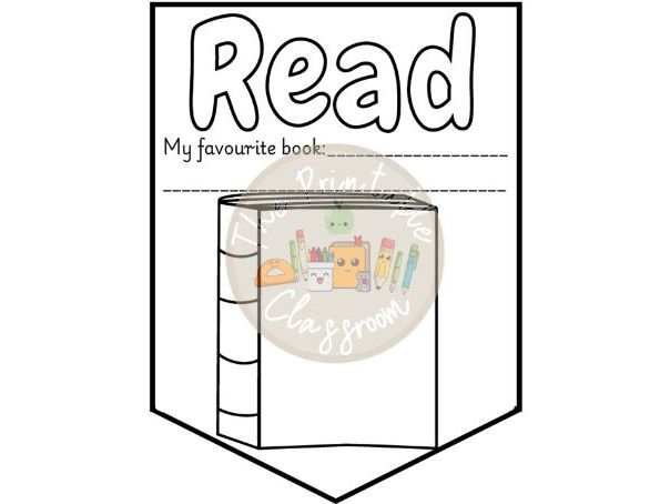 Reading corner my favourite book banner