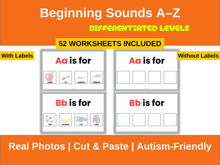 Beginning Sounds A–Z Real Photos
