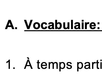 AS French (AQA)- La famille monoparentale (reading comprehension)