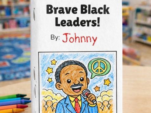 Make Your Own Black History Mini Book | K–2 Printable Craft Activity