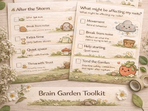 Brain Garden KS1 – Understanding Feelings & Behaviour Through a Child-Friendly Metaphor