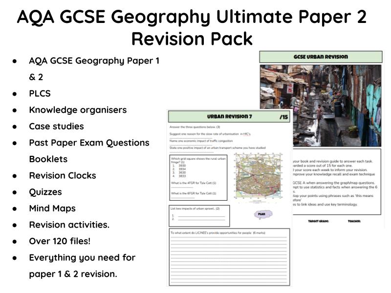 AQA GCSE Geography Paper 2 Revision