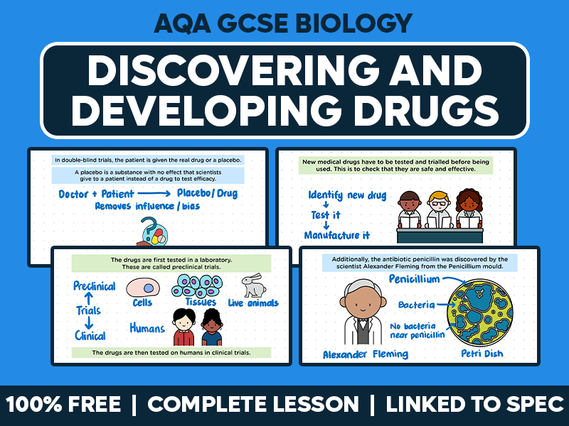 GCSE AQA Biology Complete Lesson - Discovering and Developing Drugs