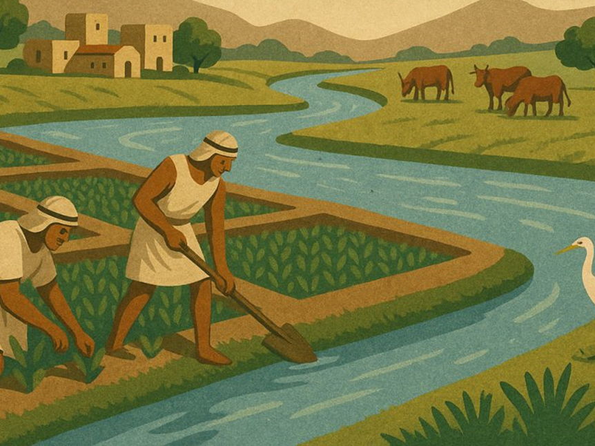 The Benefits of Geography to the Development of River Valley Civilization such as Mesopotamia, Egypt