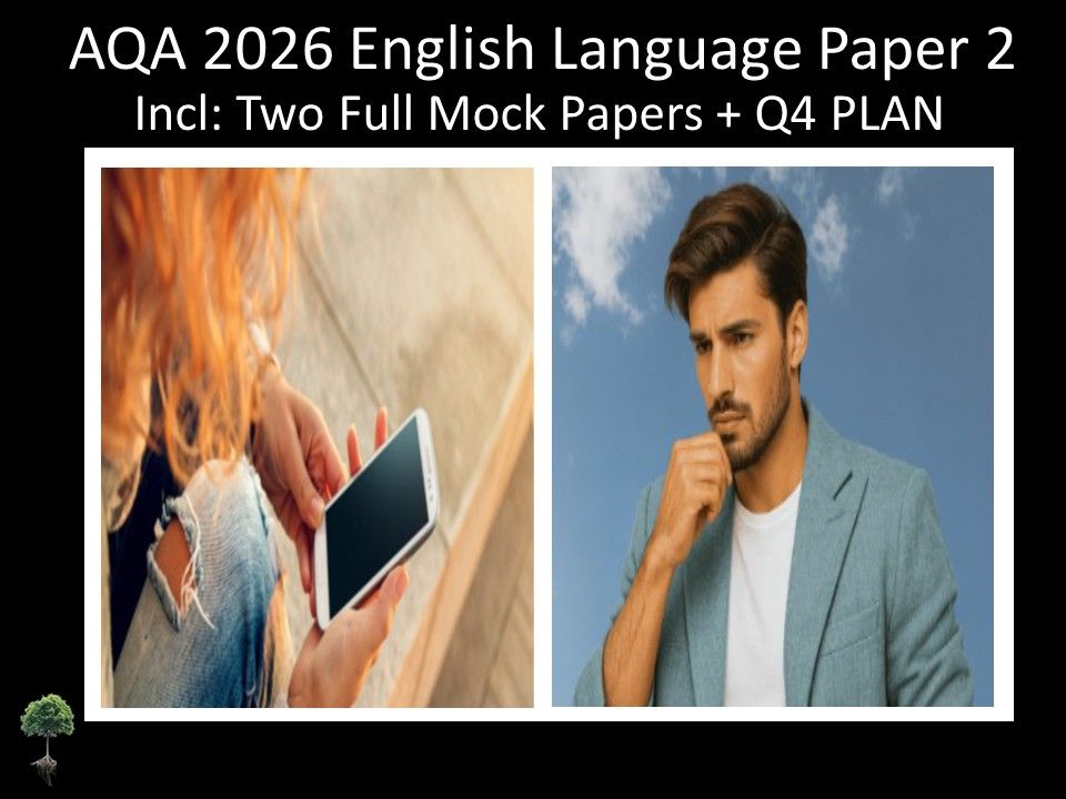 Two AQA 2026 GCSE English Language Paper 2 Mocks | Q4 Plan