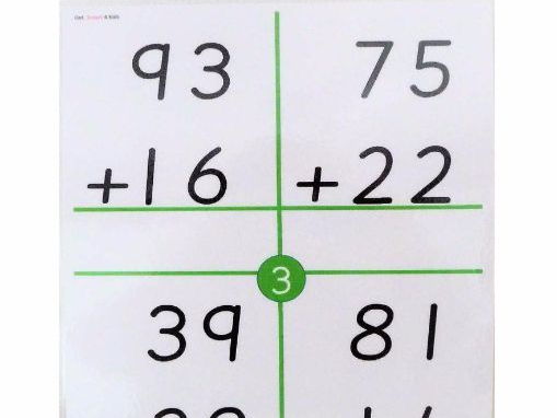 Chimney Sums 2 Digits 2 Digits Carrying To 100 Teaching Resources