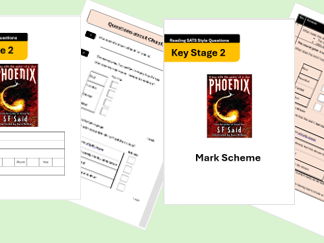 Phoenix SATS Comprehension Style Test Booklet with Answer Booklet