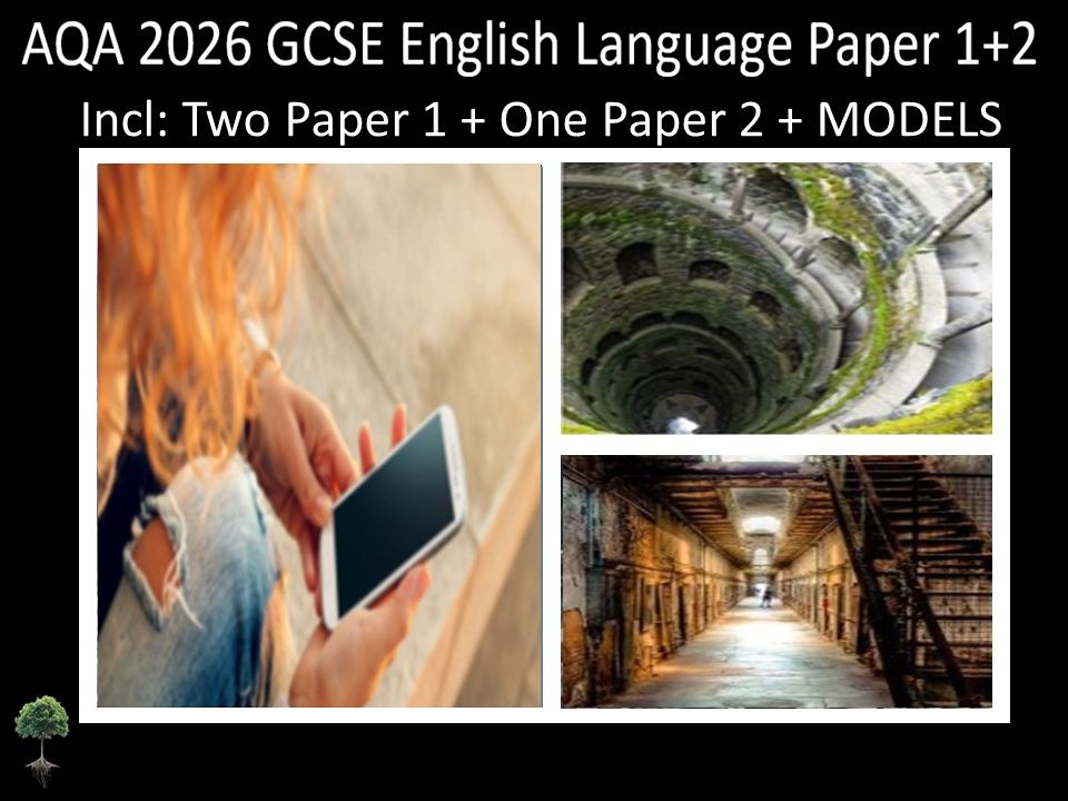 Three AQA 2026 GCSE English Language Paper 1 & 2 Mocks | Models