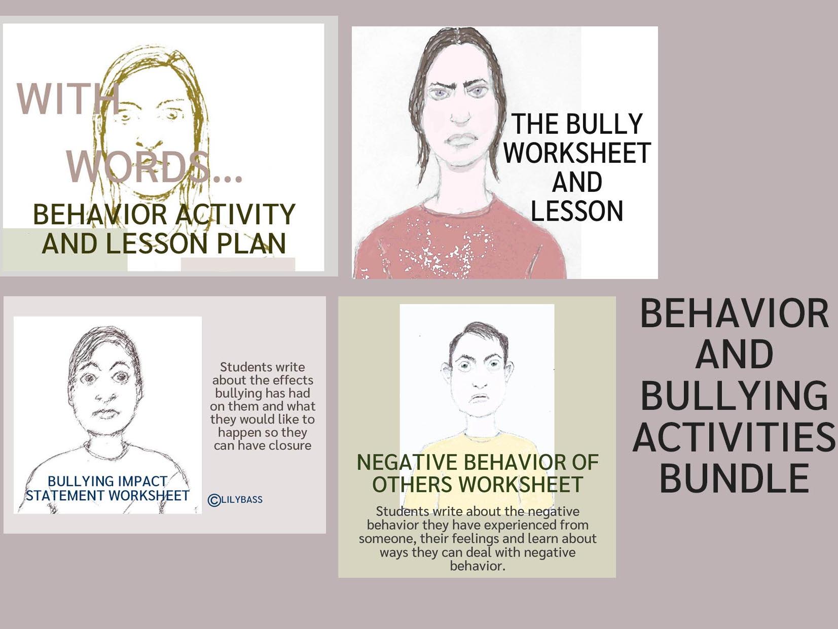 Behavior and Bullying Activities Bundle (US)