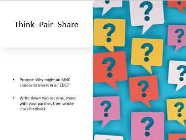 OCR A Level Geography Trade in the Contemporary World: Outsourcing and trade blocs