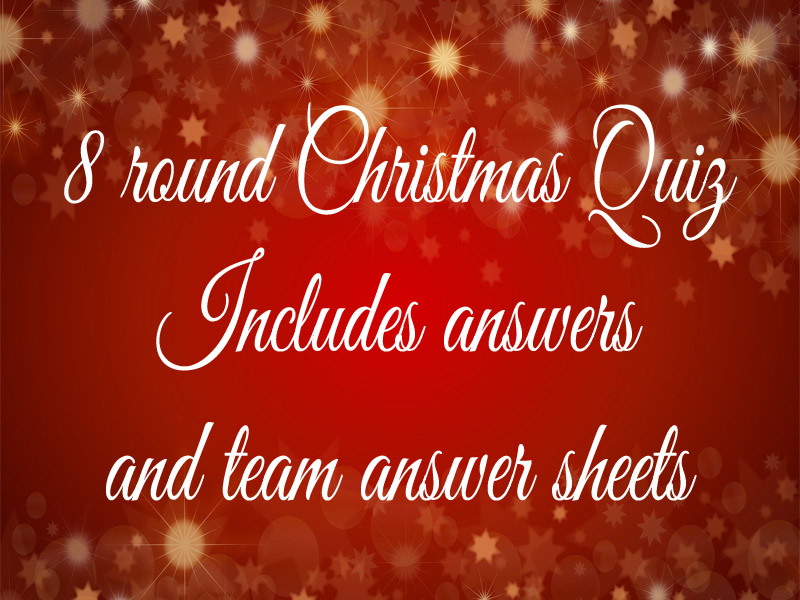 End of year Christmas Quiz