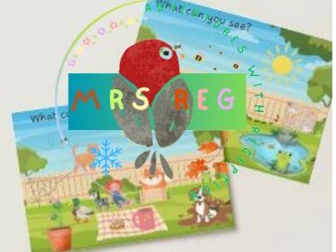 What can you see? Spring garden